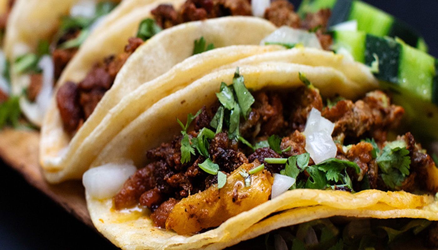 Tacos estilo callejero